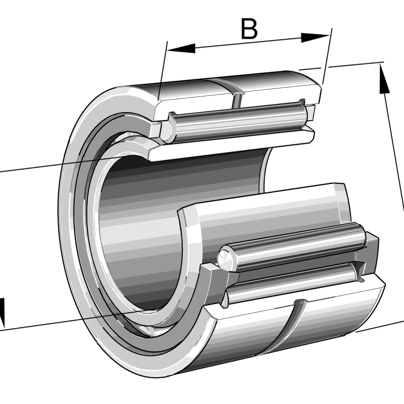 Bearing NKI 70/25 XL
