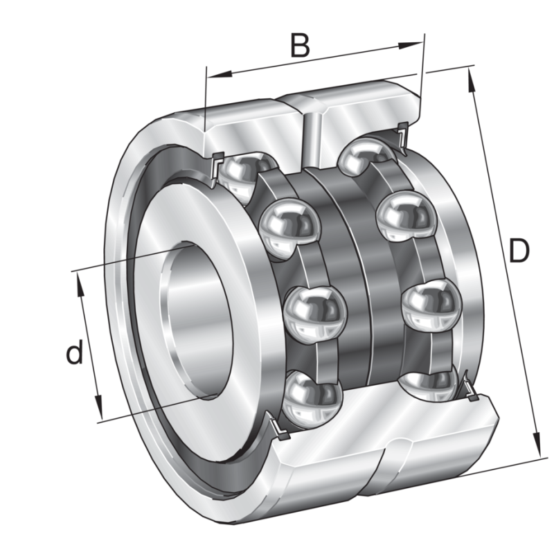 Bearing ZKLN 2557-2RS-XL
