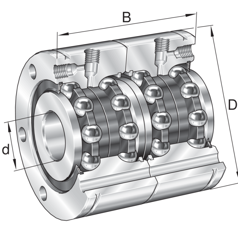Подшипники ZKLF 50115-2RS-2AP-XL
