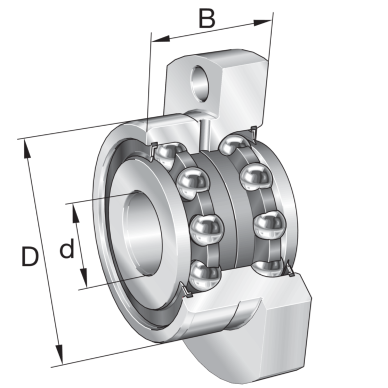 Bearing ZKLFA 1263-2RS