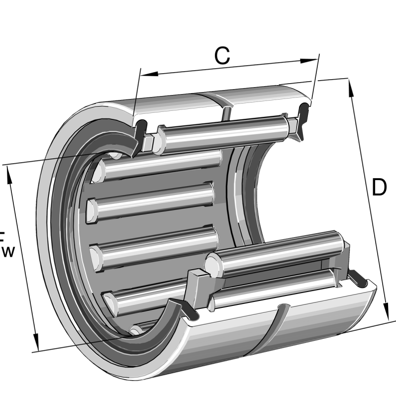 Bearing RNA 4903 2RSR-XL