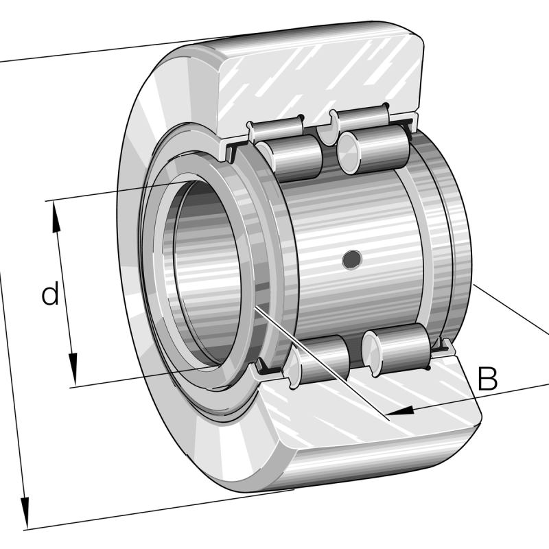 Bearing PWTR 45100 2RS-XL